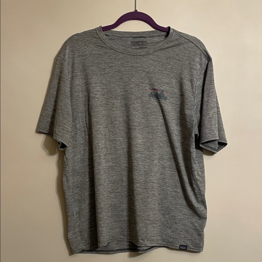 Patagonia Men's Gray Heather Short Sleeve Tee